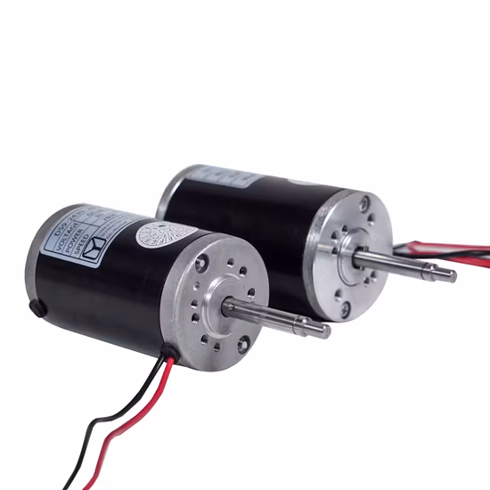Motor de alta velocidad de 12V/24V CC/Motor cepillado CC/Motor BLDC para secador de pelo/masajeador/Sistema de elevación automática de puertas/Ventilador de refrigerador/Extractor/Motor de ventilador/Bomba CC