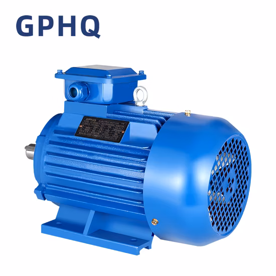 Gphq Y2/Y/Ys/Ys/IE2/IE3 Motor eléctrico asíncrono de hierro fundido de baja tensión (0,75 kw